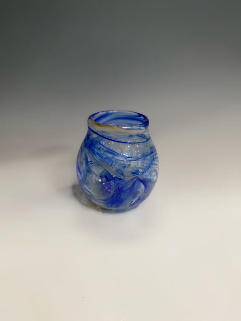 Blue Mini Vase Chiontea